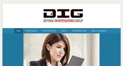 Desktop Screenshot of d-i-g.com